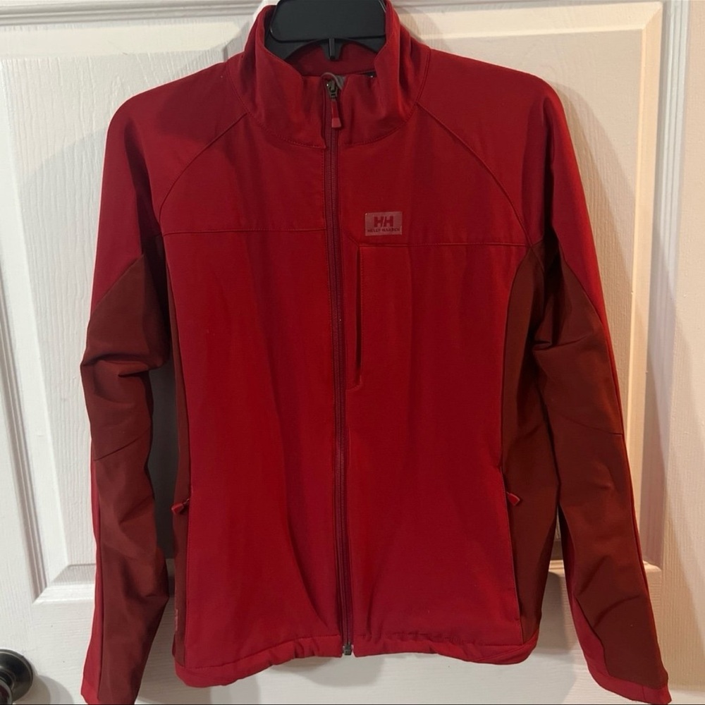 Helly Hansen Two-Tone Red Jacket Sz Med